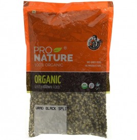 Pro Nature Organic Urad Black Split   Pack  500 grams